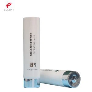 Nem lezárt kozmetikai csövek kerek kupakkal