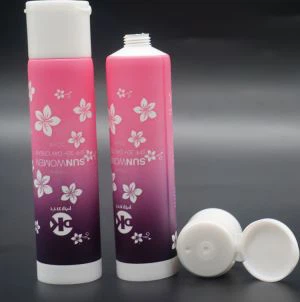 Műanyag cső Flip-top kupakkal