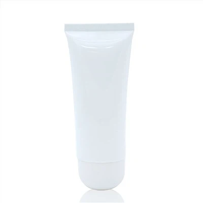Fehér kozmetikai műanyag tubus csomagolás